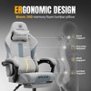 GTPLAYER Ergonomic Gaming Chair with Footrest, Lumbar Support, Breathable Computer Chair with Pocket Spring Cushion, Chairs for Adults - 4 of 4