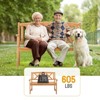 Karl Home | 46 in. Fir Wood Outdoor Bench - 4 of 4