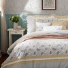 Racxily 9-Piece Cotton Comforter Set, Shabby Chic Design with Lace Taping - 4 of 4