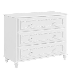 Oxford Baby Briella 3-Drawer Dresser - White - 1 of 4