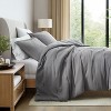 Cloud Weave Textured Comforter Set, Plush All-Season Down Alternative, Ultra Soft, 3-Piece Set - Becky Cameron - 2 of 4