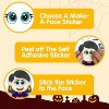 Joyfy 36Pcs Halloween Kids Craft Stickers Characters for Make Face Sticker Sheet,Halloween Party Favors Crafts Supplies,Classroom Activities Supplies - 3 of 4