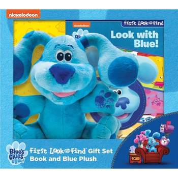 Nickelodeon Blue's Clues & You!: Look with Blue! First Look and Find Gift Set Book and Blue Plush - by  Pi Kids (Mixed Media Product)