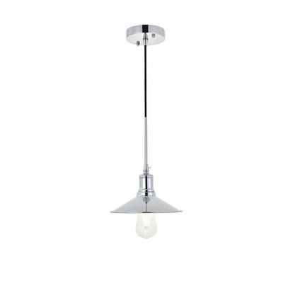 Elegant Lighting Etude 1 light chrome  Pendant