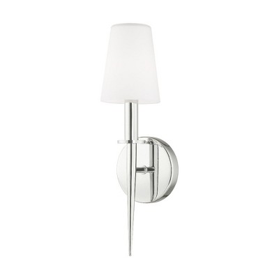 Livex Lighting Witten 1 - Light Wall Light in  Polished Chrome
