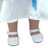 Sophia’s Patent Leather Dress Shoes for 18" Dolls, White - 3 of 4