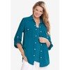 Woman Within Women's Plus Size Scoopneck Tank - 3 of 4