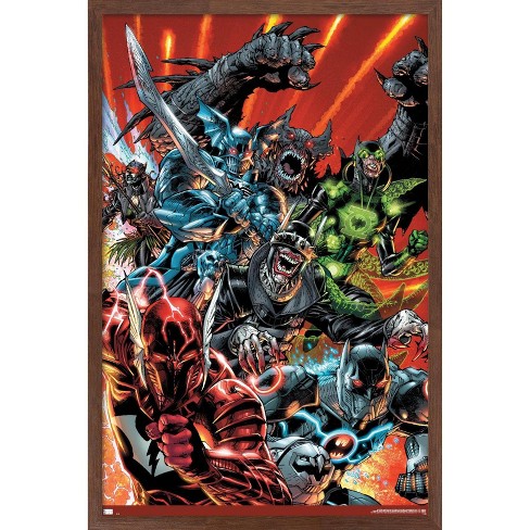  Trends International DC Comics Gotham Knights - Key Art Wall  Poster, 22.375 x 34, Premium Unframed Version: Posters & Prints