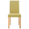 vidaXL Dining Chairs 2 pcs Green Fabric - 4 of 4
