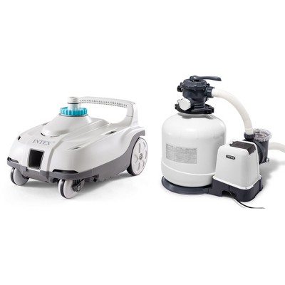 Intex Zx100 Auto Pressure Side Pool Cleaner With Hose And 