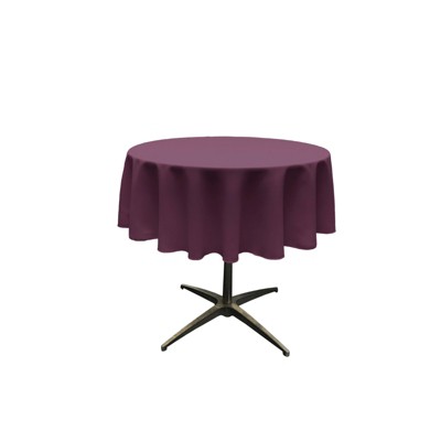 Slickblue Polyester Poplin Round Tablecloth 41 Different Colors 7 Sizes