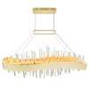 CWI Lighting,Millipede 40 in LED Satin Gold Chandelier - 3 of 4