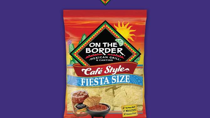 On The Border Caf&#233; Style Tortilla Chips - 15oz, 2 of 5, play video