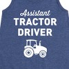 Girls' - Instant Message - Tractor Driver Assistant Graphic Sleeveless Aline Dress - 2 of 4