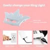 Disney LED Ring Light Princess Crown Selfie Clip-on Light for Smartphone (White) - 4 of 4