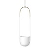 Umbra Bolo Planter White: Ceramic Indoor Hanging Pot, Modern Style, No Drainage Hole, 5-Year Warranty - 3 of 4