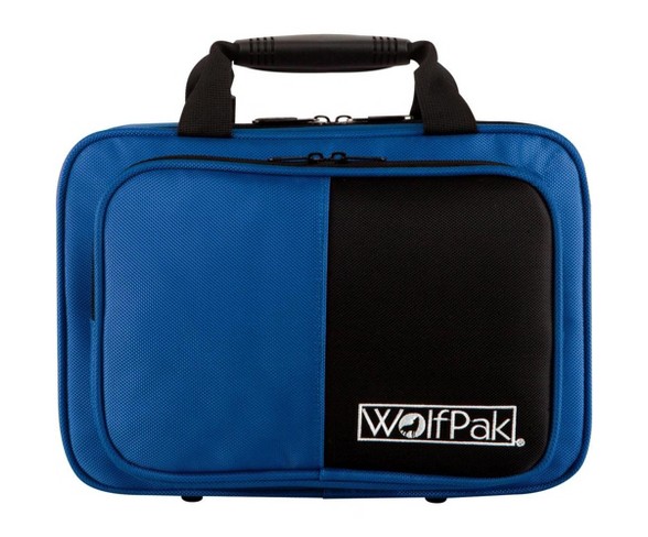WolfPak Colors Series Lightweight Polyfoam Clarinet Case Blue