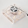 Airsurfer 16-Inch White/Gold Flush Ceiling Fans with Remote - 3 of 4