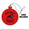 New Jersey Institute of Technology Highlanders Logo Wood Christmas Tree Holiday Ornament - 2 of 4