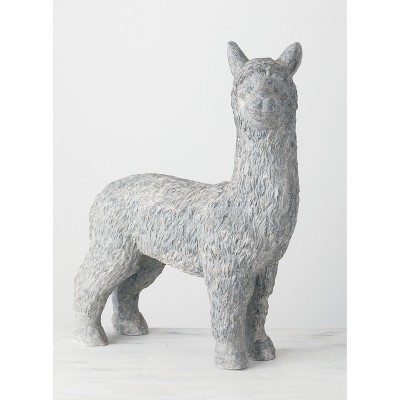 Sullivans Llama Statue 27.5"H Gray