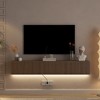 GDFStudio Dierser Modern 69" Wall Mounted Floating TV Stand - 2 of 4