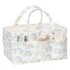 Sammy & Lou Felt Baby Nursery Diaper Storage Caddy - Rainbow - 4 of 4