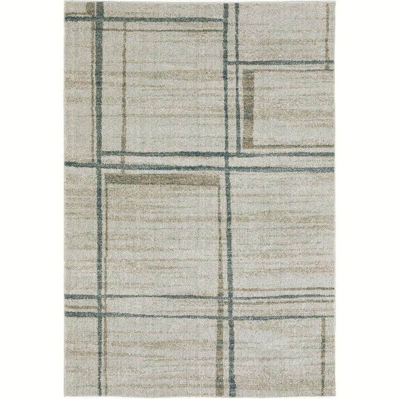Oriental Weavers Alton Modern & Contemporary Rug 501Z9 in Grey Rectangle 7' 10" X 10 ' 9", 1 of 2