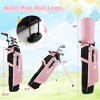 Ultimate Junior Complete Golf Club Set for Kids Age 11-13 Years Old Golf Practice Set Blue/Green/Pink - 3 of 4