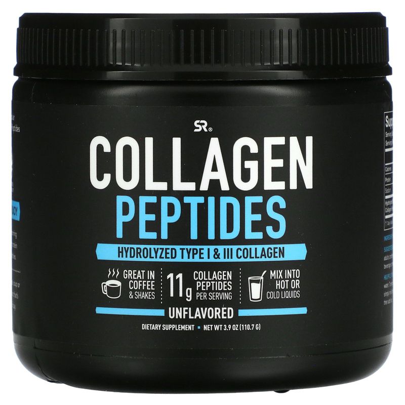 Sports Research Collagen Peptides, Dietary Supplements, 1 of 3