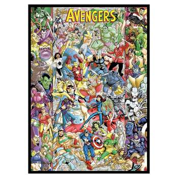 Marvel Heroes Collage, 1000 Pieces, Aquarius
