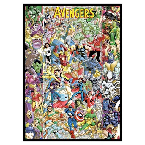 Marvel Captain America Panels 500 Piece Jigsaw Puzzle