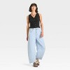 Women's Button-Front Knit Tank Top - Universal Thread™ - 3 of 3