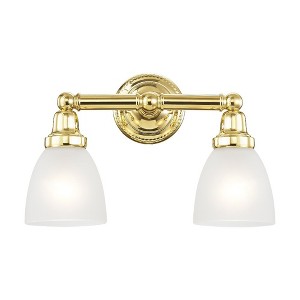 Livex Lighting Classic 2 - Light Vanity in  Polished Brass - 1 of 1
