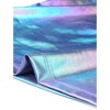 INSPIRE CHIC Women's Clubwear Short Sleeve Shiny Metallic Blouse - 4 of 4