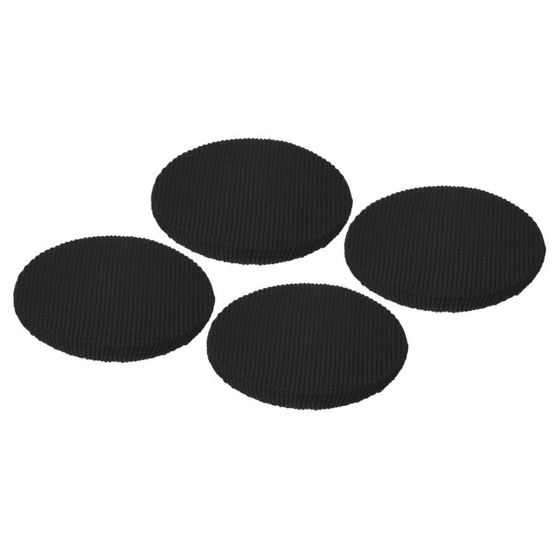 Unique Bargains Non-slip Round Bar Stool Seat Cushions for Chair Stool Slipcovers 11"-16" 4 Pcs, 1 of 7