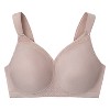 Glamorise Womens MagicLift Seamless T-Shirt Wirefree Bra 1080 Taupe - image 4 of 4