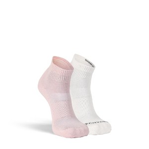 Anywear Essential Lightweight Quarter Crew Sock - 2 Pack - 1 of 4