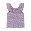 Andy & Evan  Toddler Flower Print Ruffle Tee - 3 of 4