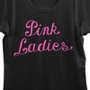 Grease Pink Ladies Logo Crew Neck Short Sleeve Women's Black T-shirt - 2 of 3