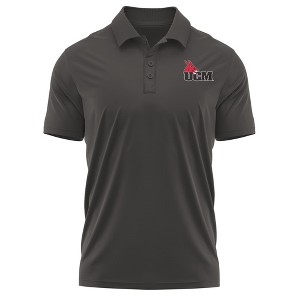 University of Central Missouri Adult Polo Left Chest Logo, Athletic Heather - 1 of 4