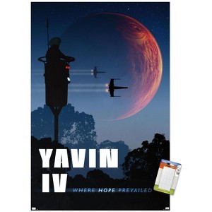 Trends International Star Wars: Yavin - Visit Yavin by Russell Walks 23 Unframed Wall Poster Prints - 1 of 4