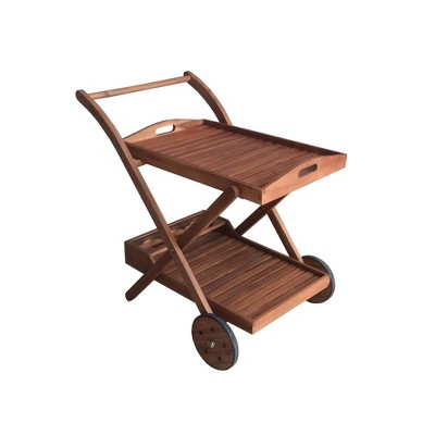 Outdoor Wood Serving Cart - Cheyenne Products