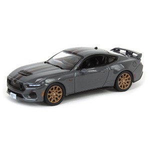 1/64 2024 Mustang GT in Dark Matter Gray Showroom Floor Series 7 68070-B - 1 of 4