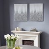 VisioGear 2PCS Heavily Embellished Wall Art Set, Wall Decor for Hallway Office Wall Decor, Multicolor, 28"*22"*1.5" - 4 of 4