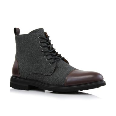 fitted lace wedding dress Men's Captoe Chelsea Boots- Purple : Lethato