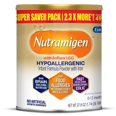 Enfamil Nutramigen with Enflora LGG Hypoallergenic Formula Powder - 27.8oz