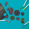 50ct Neon Stickers Coloring Craft Kit - Mondo Llama™ - 2 of 4