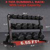 COZONY Dumbbell Rack Stand Only, Heavy-Duty Steel Weight Rack, Rubber Guards & Non-Slip Base - 2 of 4