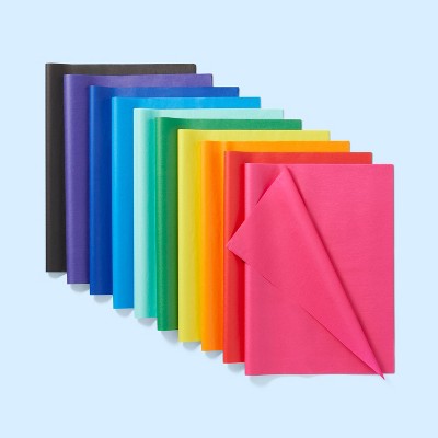 50ct Striped Tissue Paper  - Spritz™