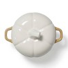 Ceramic Cocotte White - Bullseye's Playground™ - 4 of 4